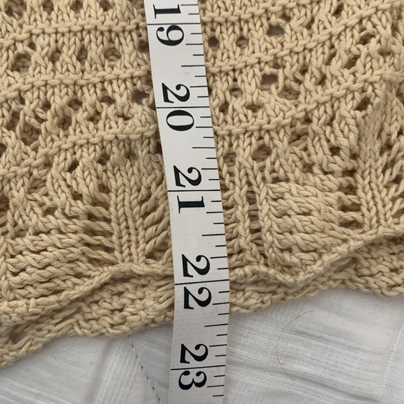 NWOT Charlotte Tan Sweater size Small - Picture 5 of 6